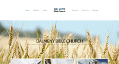 Desktop Screenshot of dalmenybiblechurch.ca